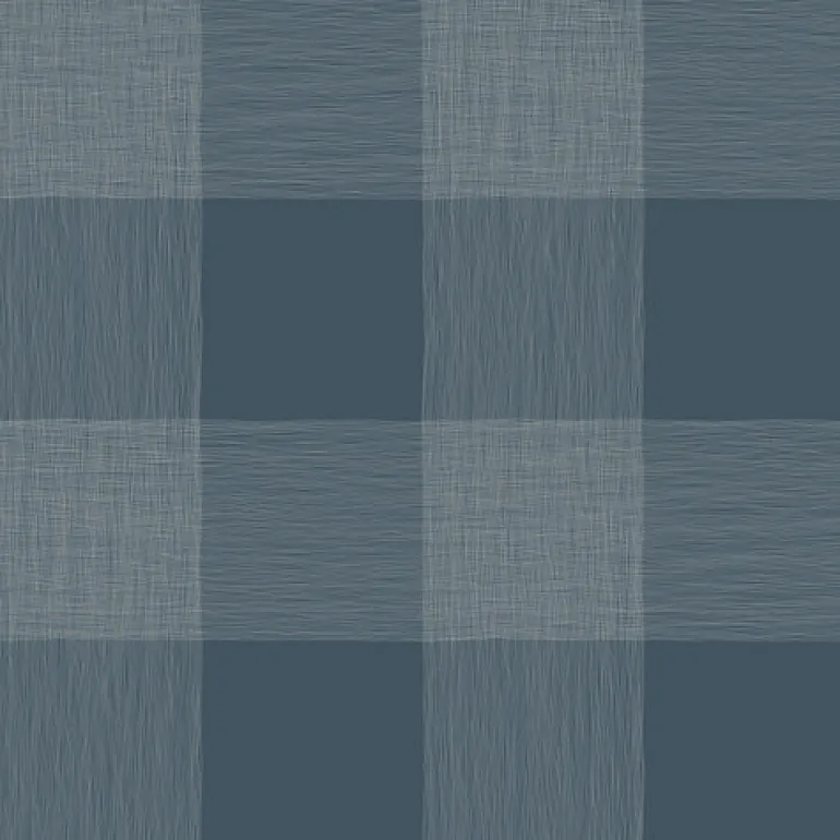 Common Thread Navy/White Magnolia Home Vol. II Wallpaper