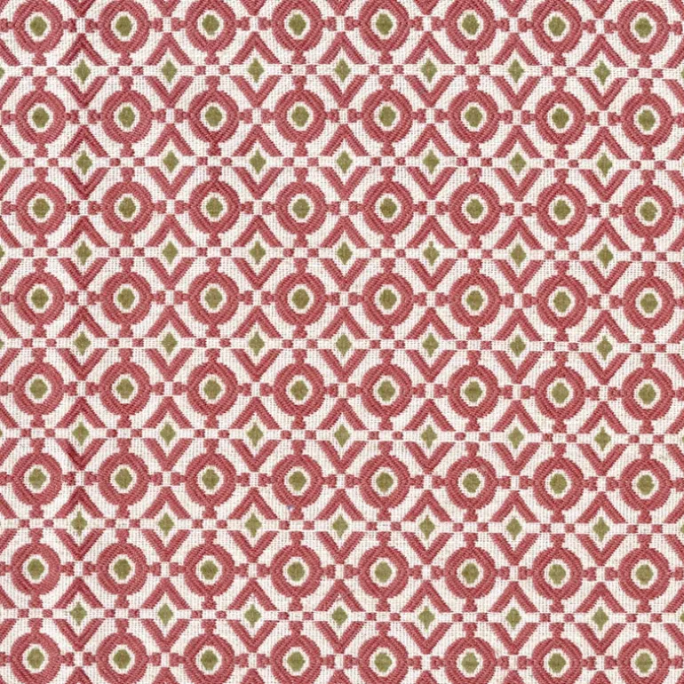 Compass Coral Regal Fabric