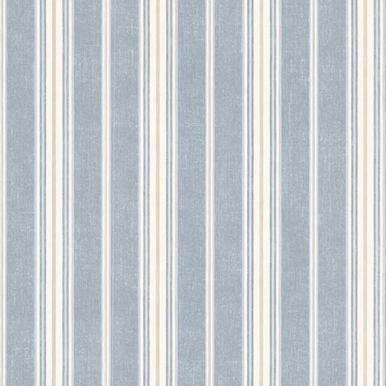 Cooper Denim Cabin Stripe Wallpaper (3113-491016)