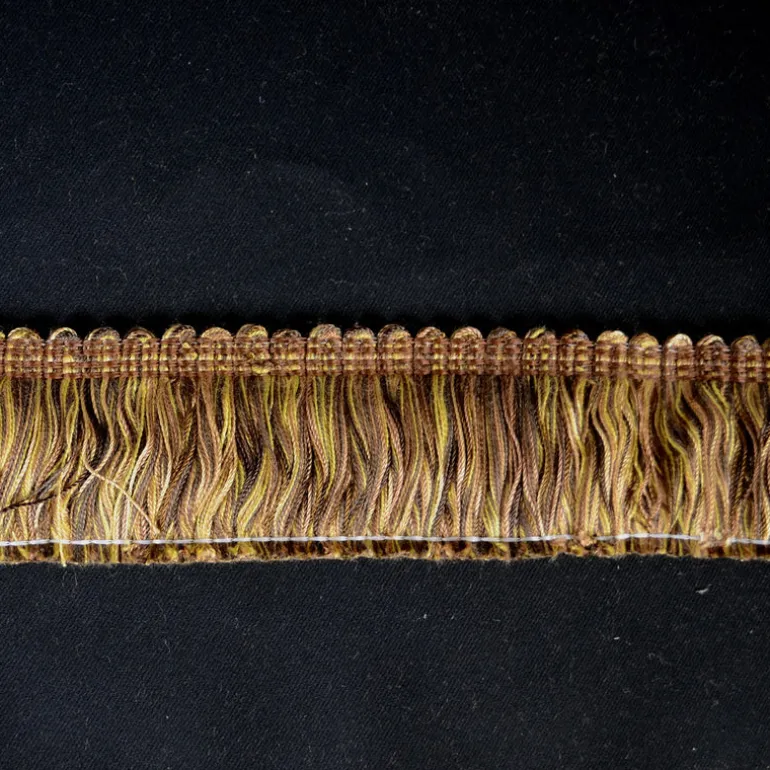 CS500 192 Gold Brown Brush Fringe