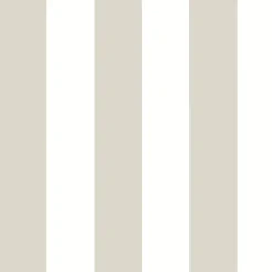 CV4445 Cream Awning Stripe Wallpaper