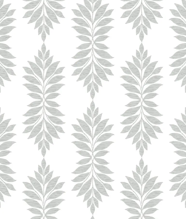 CV4428 Light Gray Broadsands Botanica Wallpaper