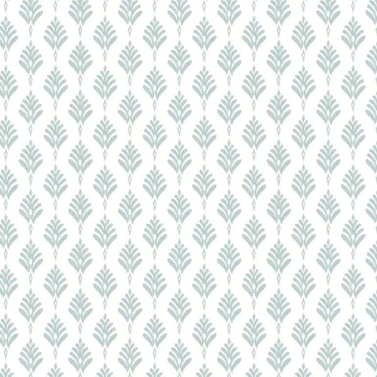 CV4460 Light Gray French Scallop Wallpaper