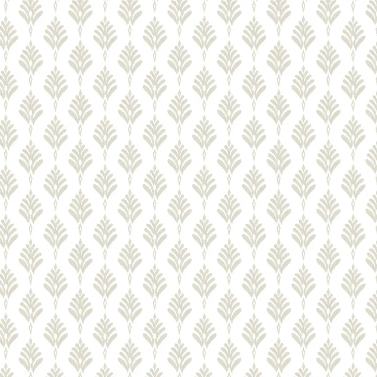 CV4458 Off White French Scallop Wallpaper