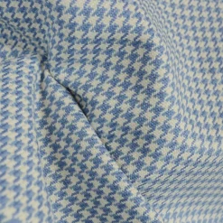 D2133 Houndstooth Cornflower Upholstery Fabric