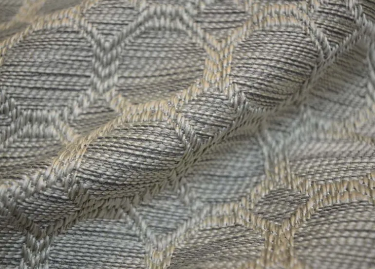 Dax Silver Regal Fabric (U19501)