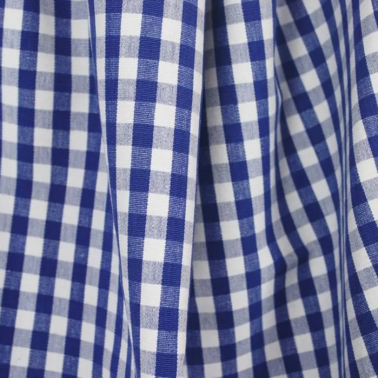 DC06 Chester Royal Check Plaid Fabric