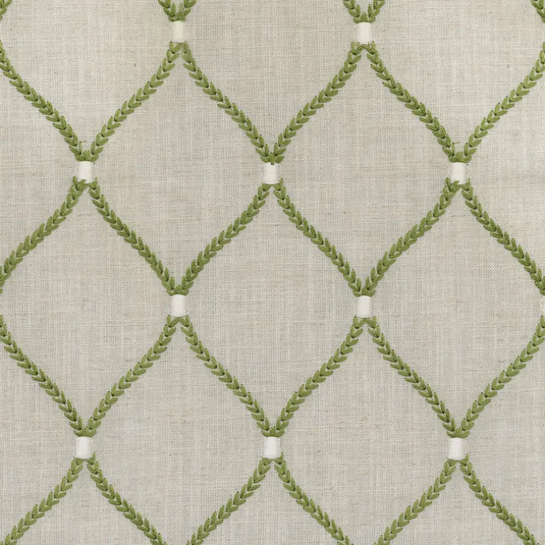 Deane Embroidery 700502 Fern Williamsburg Fabric