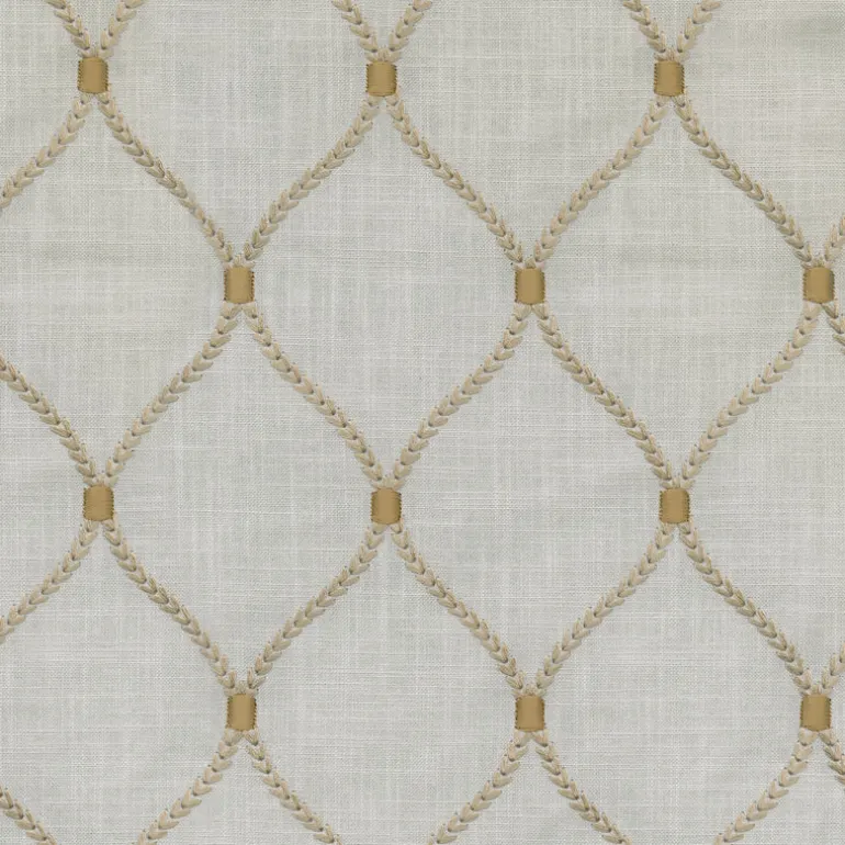 Deane Embroidery 700501 Gilded Williamsburg Fabric