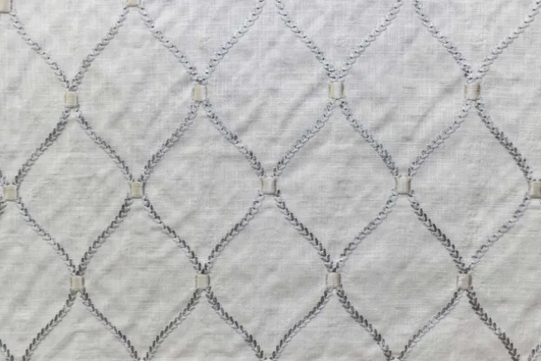 Deane Embroidery Sterling PK Lifestyles Fabric