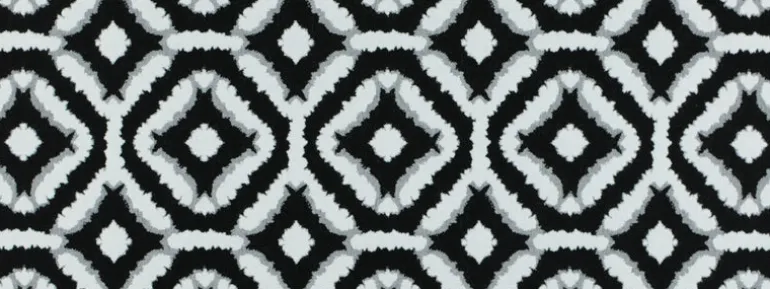 Del Sol 916 Ebony Ivory Covington Outdoor Fabric