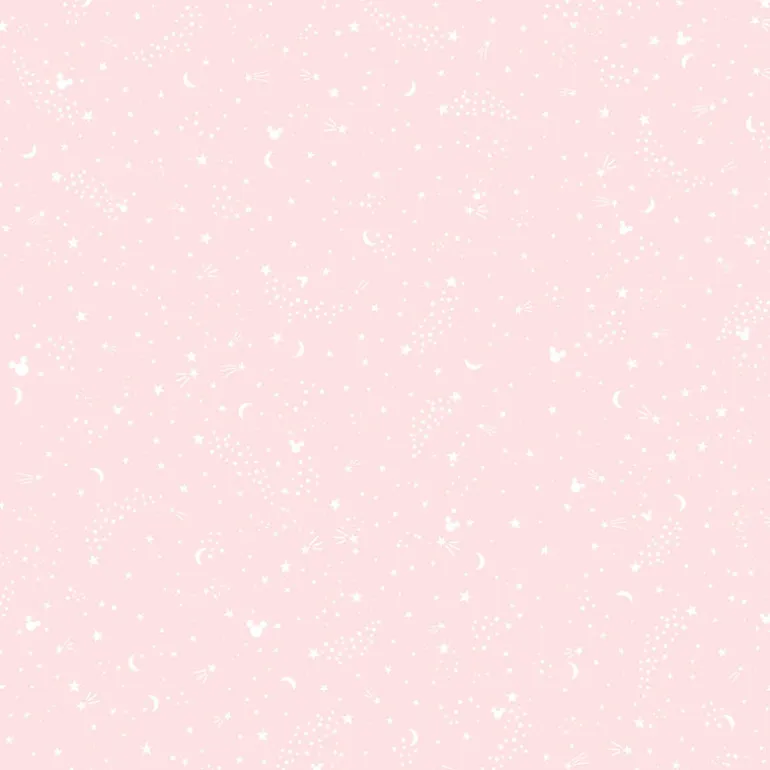 DI0988 Pink Disney Mickey Mouse Star Wallpaper