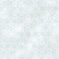 DI0962 White/Aqua Disney Frozen 2 Snowflake Wallpaper