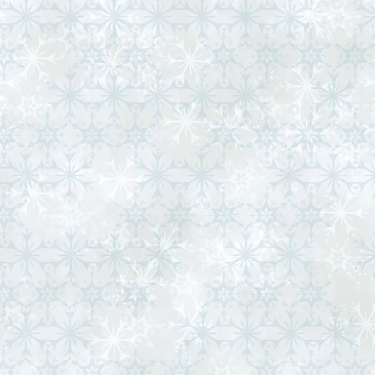 DI0962 White/Aqua Disney Frozen 2 Snowflake Wallpaper