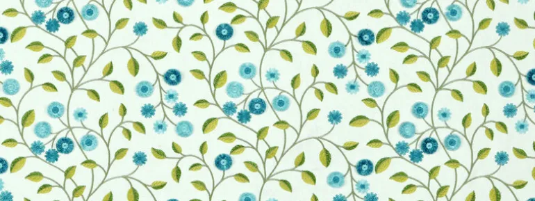 Dixie Aquamarine Covington Fabric