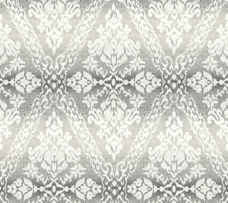 DM4931 Black Tudor Diamond Damask Wallpaper