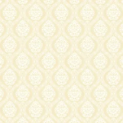 DM5029 Yellow Petite Ogee Wallpaper