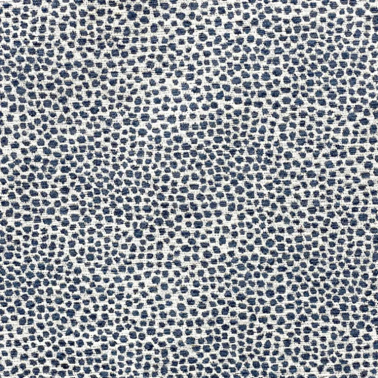 Dotify Deep Sea Blue Polka Dot Covington Fabric