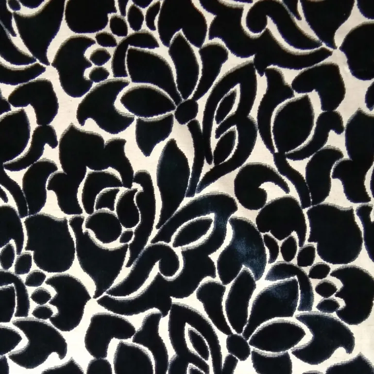 Dream Space Floral Royal Europatex Fabric