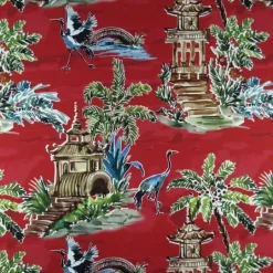 Emperor Ruby Hamilton Fabric