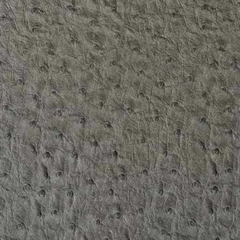 Emu Gray Vinyl Mitchell Upholstery Fabric