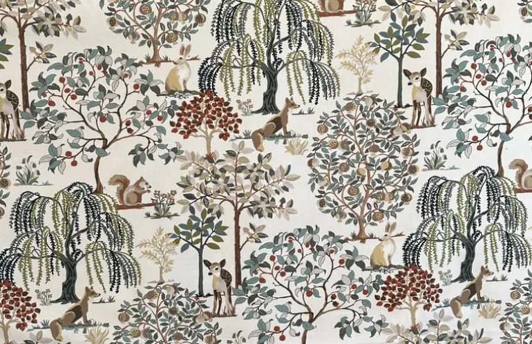 Enchanted Forest Eucalyptus Swavelle Mill Creek Fabric