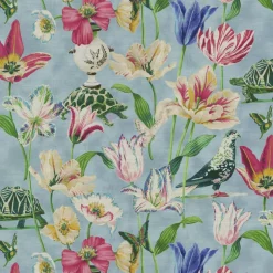 Enchanted Garden 150051 Robin's Egg PK Lifestyles Fabric