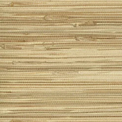 Endo Neutral Grasscloth Wallpaper