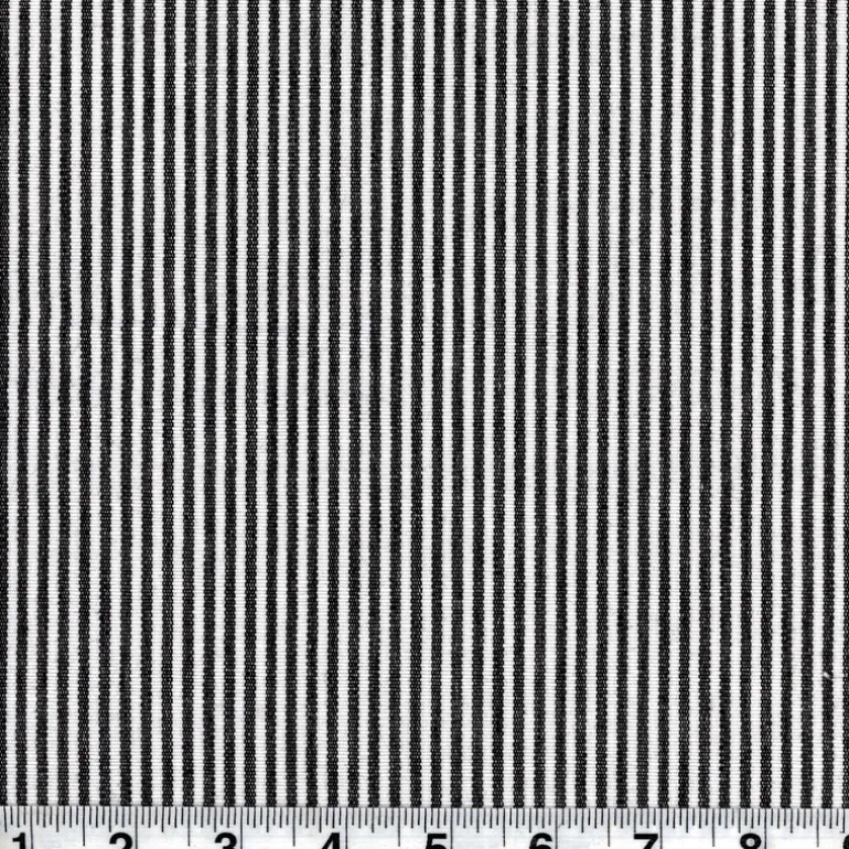 Essex Black/White Fabric