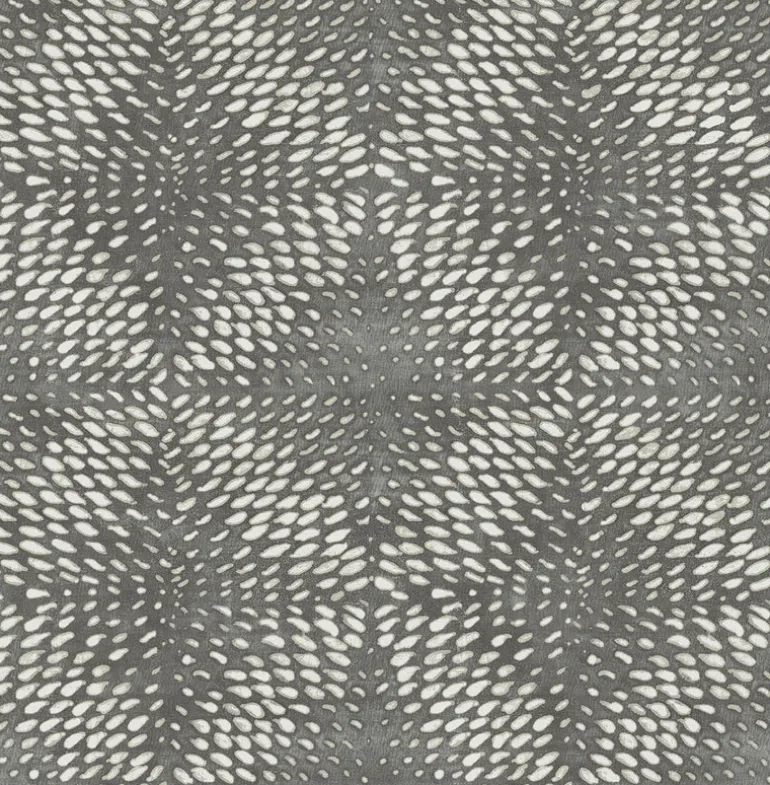 Ethos Pewter Abstract Wallpaper