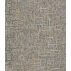 Evolve Etude Charcoal Geometric Wallpaper