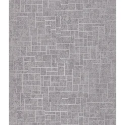 Evolve Etude Purple Geometric Wallpaper