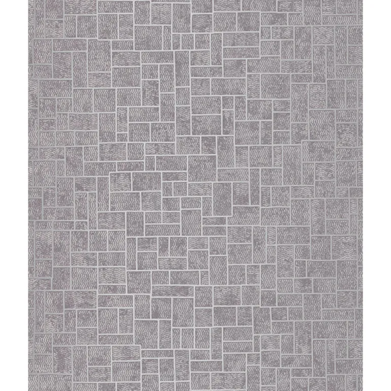 Evolve Etude Purple Geometric Wallpaper