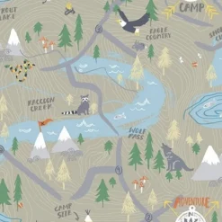 FA41906 Campground Wallpaper