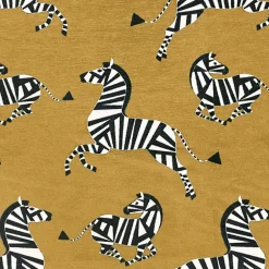 Fanfare Saffron Regal Fabric