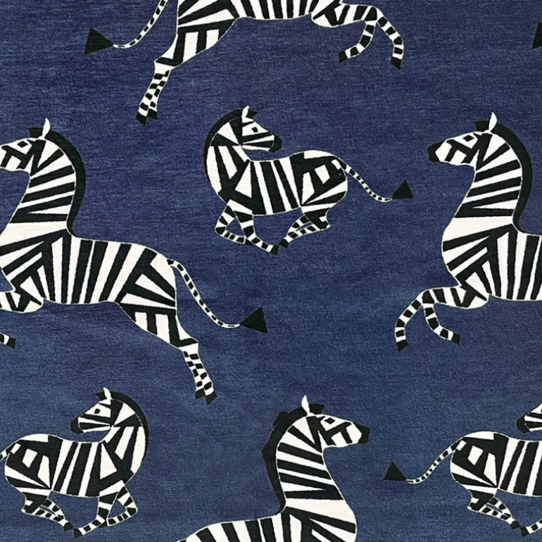 Fanfare Sapphire Regal Fabric