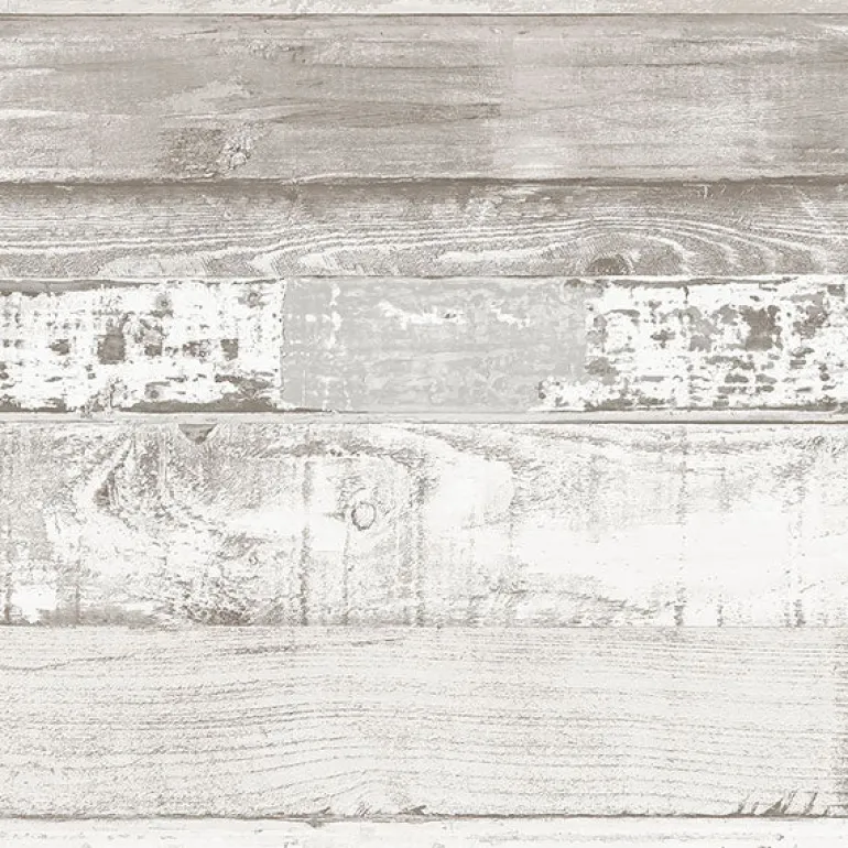 FH37558 Grey Beachwood Faux Wood Plank Wallpaper