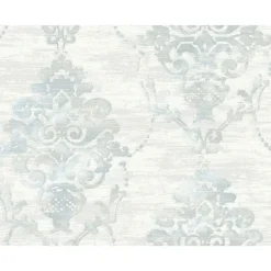 FI71008 Impressionist Damask Wallpaper