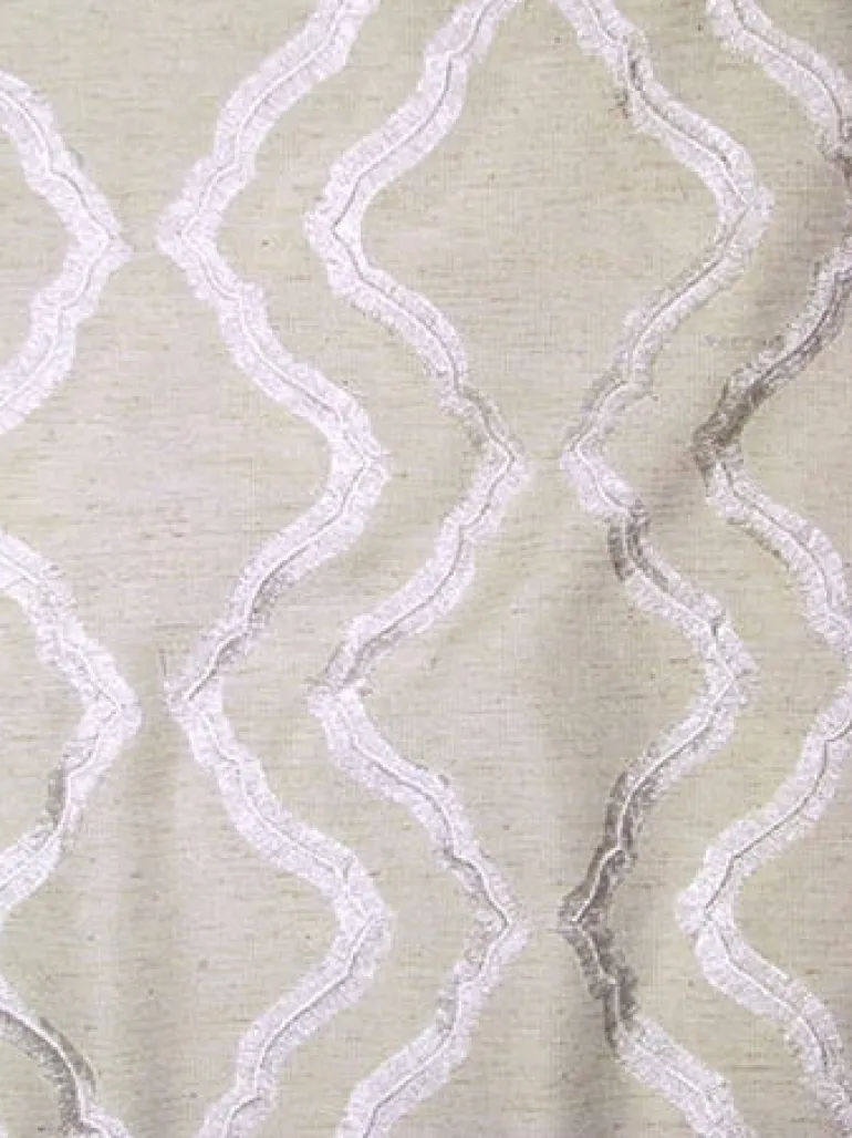 Fil Coupe 130 White Covington Fabric
