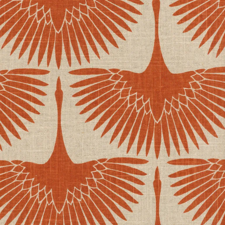 Flock Circa 450061 Tigerlily Genevieve Gorder Fabric