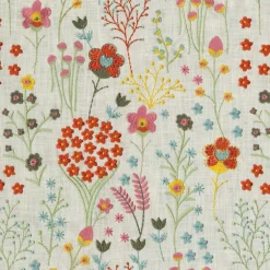 Floral Feast Emb 410520 Spring PK Lifestyles Fabric