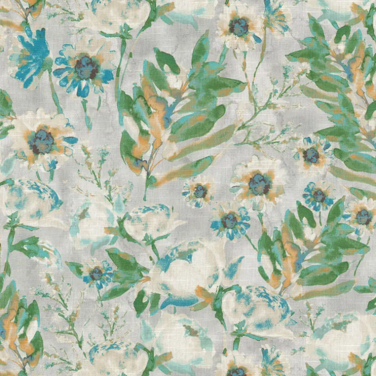 Flower Mania 550412 Seaglass Kelly Ripa Home Fabric