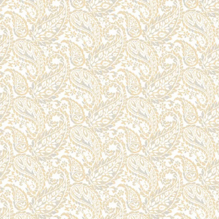 For Your Bath III Adrian Honey Paisley Wallpaper