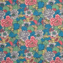 Forester Blooms Teal P/Kaufmann Fabric