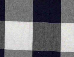 Four Inch Check 3170 Navy Laura Kiran Fabric