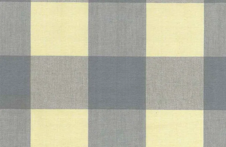 Four Inch Check 3163 Soft Blue Laura Kiran Fabric