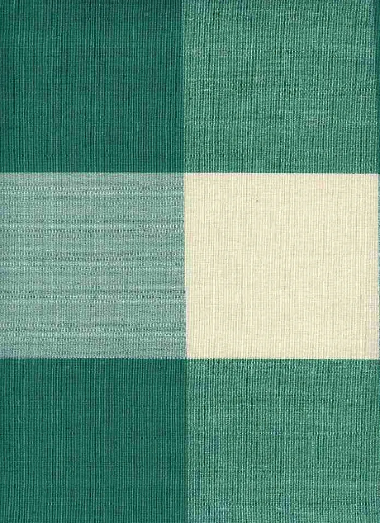 Four Inch Check 3170 Turquoise Laura Kiran Fabric