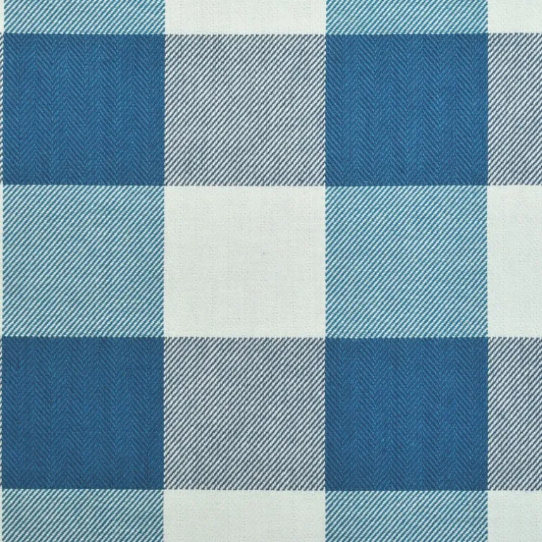 Foxy Plaid 453 Ink P Kaufmann Fabric