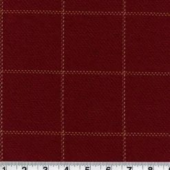 Frazier Burgundy Fabric