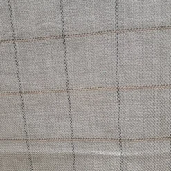 Frazier Gray Window Pane Plaid Roth Fabric